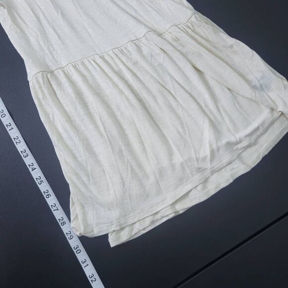 Torrid Womens Embroidered Babydoll Top Size 4X   Cream Angelcore Boho Romantic - Picture 7 of 7